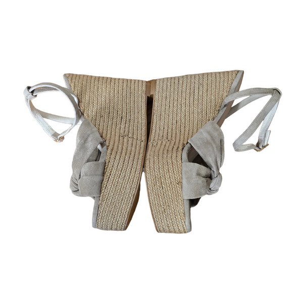 Raye espadrille wedge sandal open toe size 8.5 - Picture 3 of 7